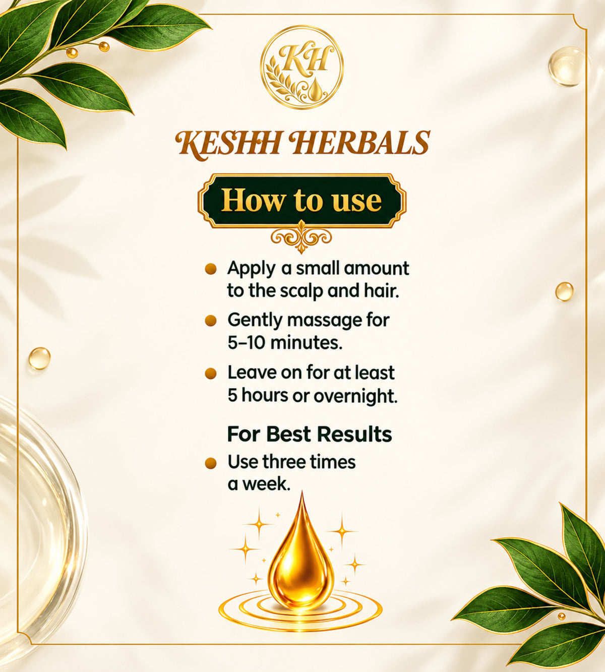 Keshh Herbals Hair Oil